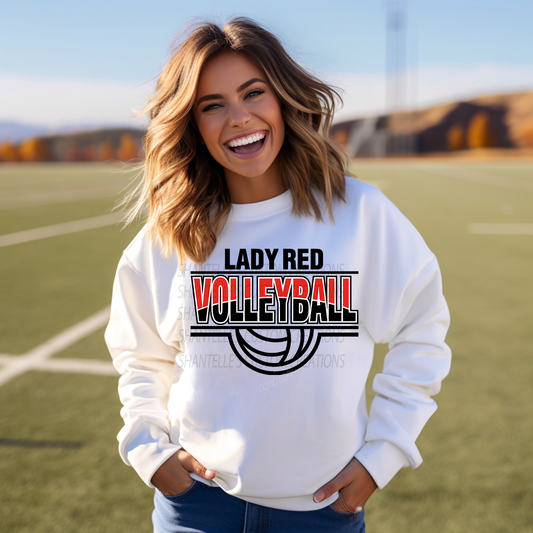 LADY RED VOLLEYBALL