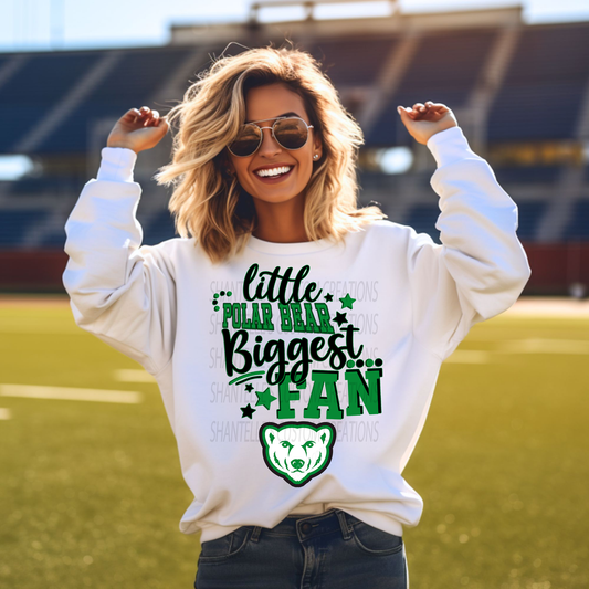 LITTLE POLAR BEAR BIGGEST FAN