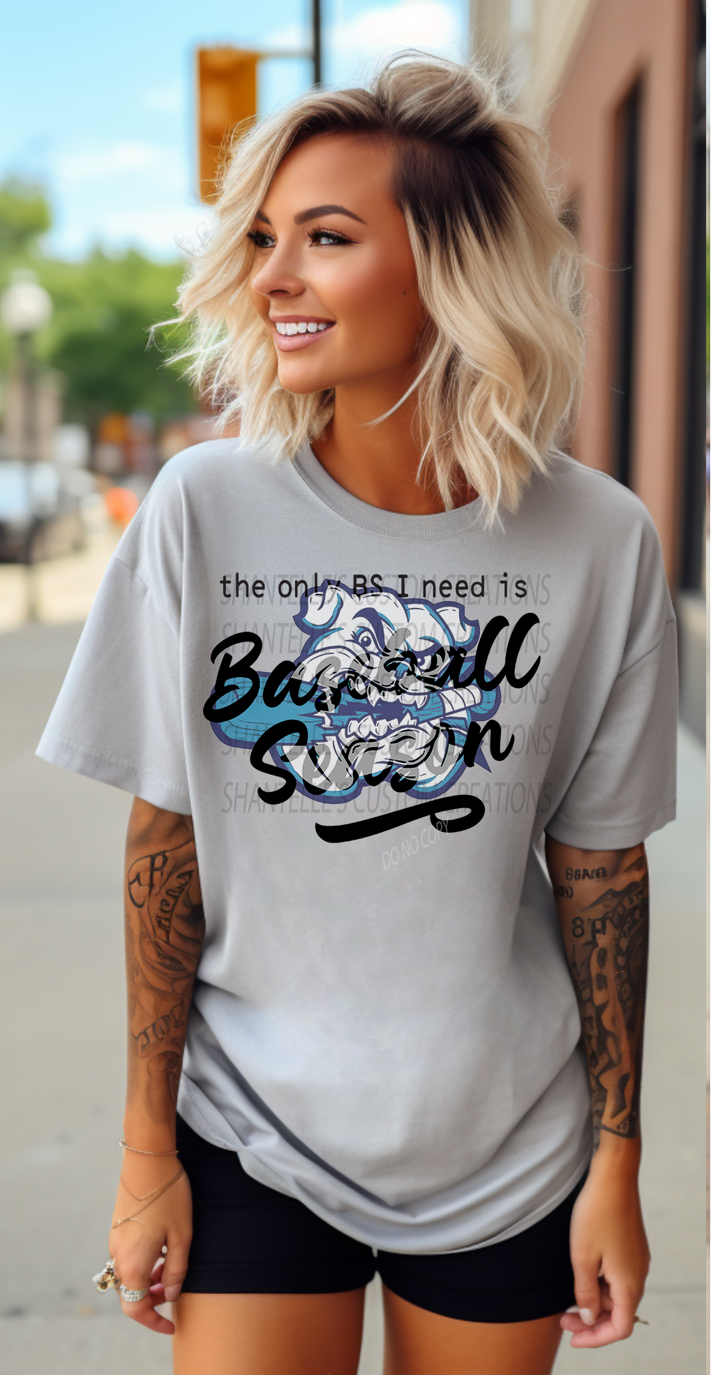 THE ONLY BS I NEED IS BASEBALL