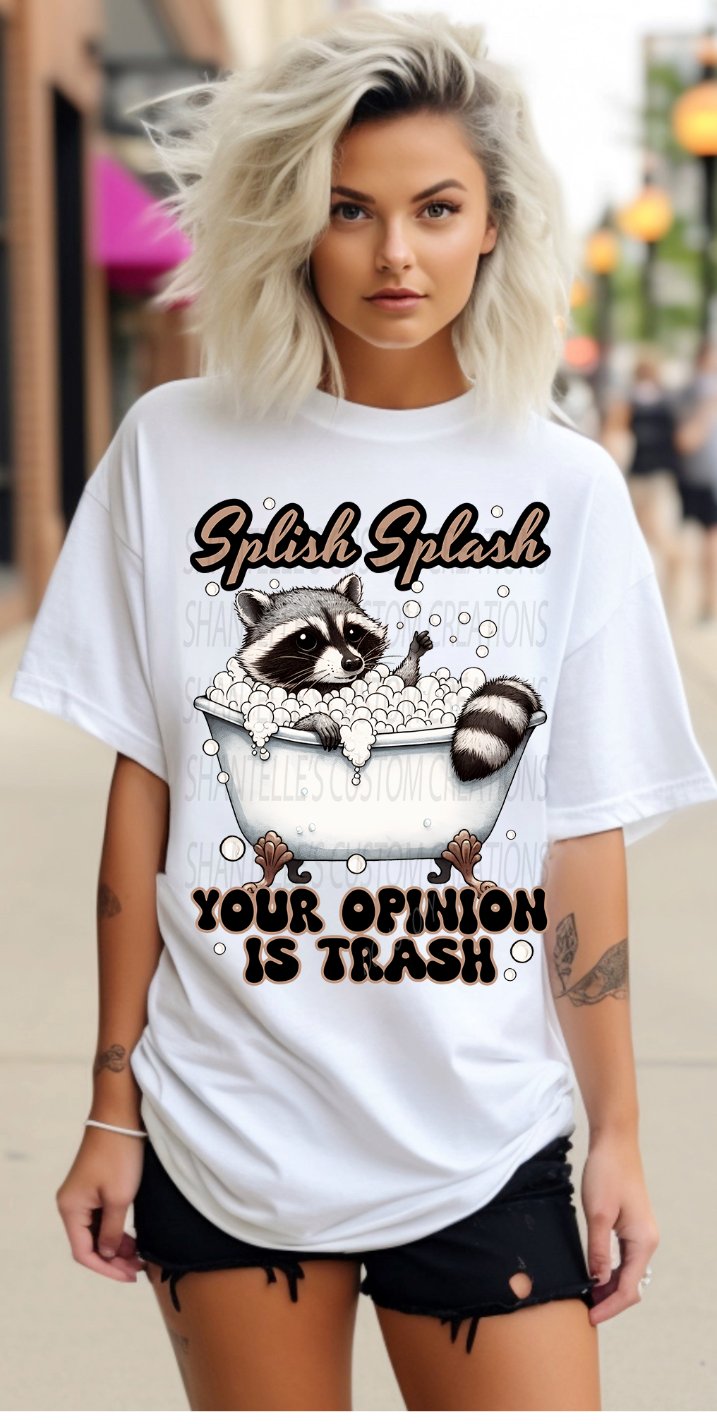 SPLISH SPLASH YOUR OPINION IS TRASH