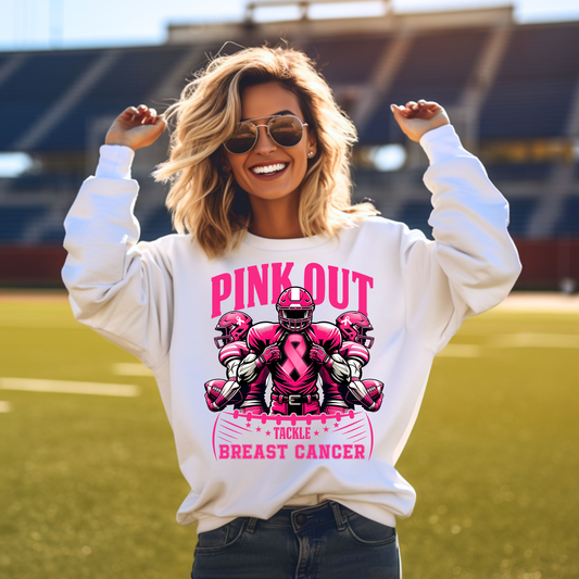 PINK OUT FOOTBALL