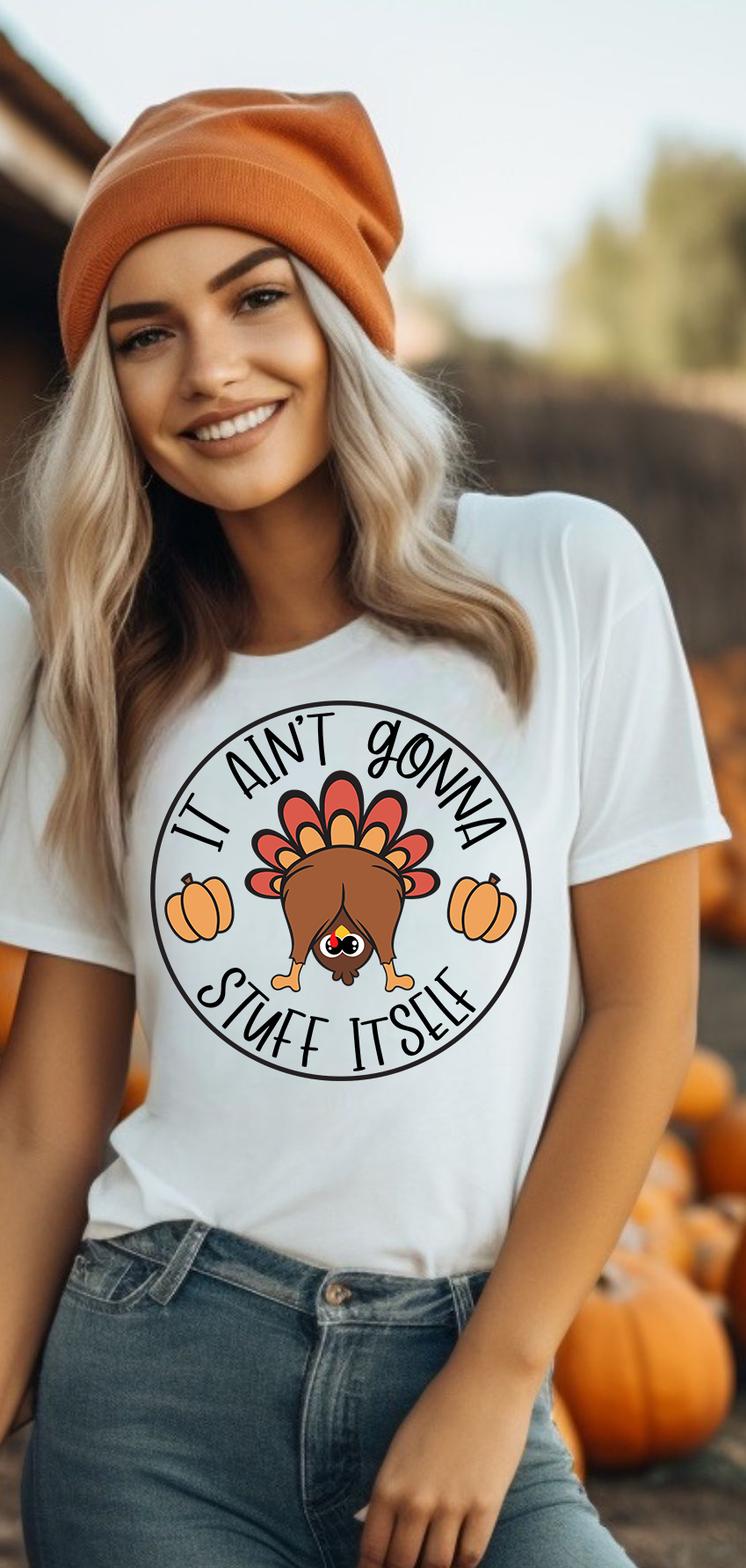 IT AINT GONNA STUFF ITSELF