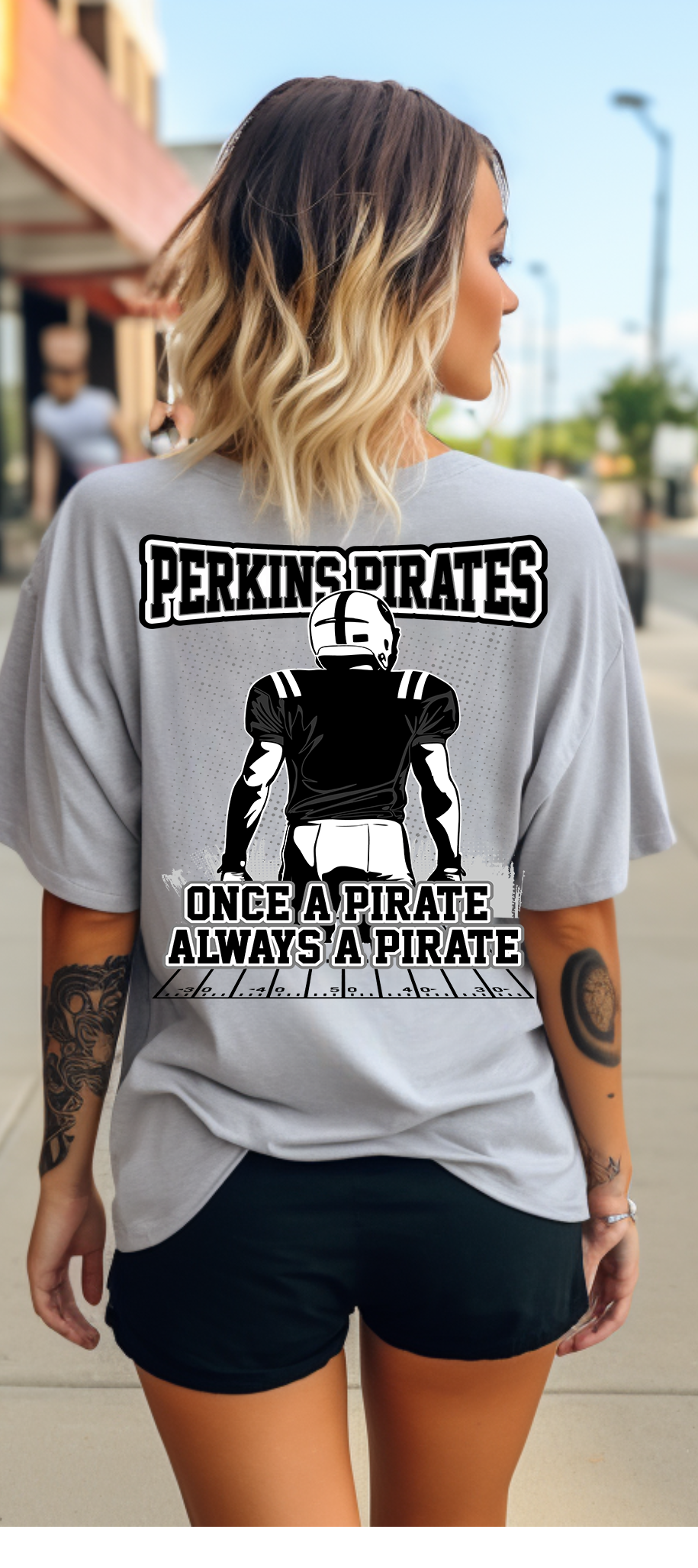 CUSTOM PERKINS FOOTBALL