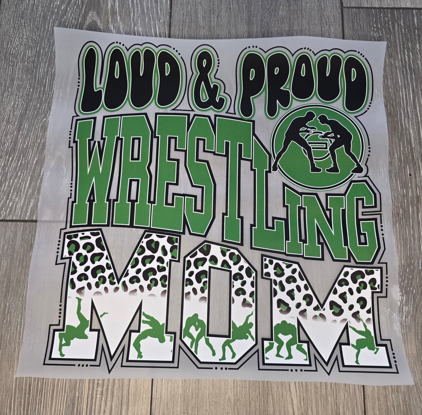 LOUD AND PROUD WRESTLING MOM