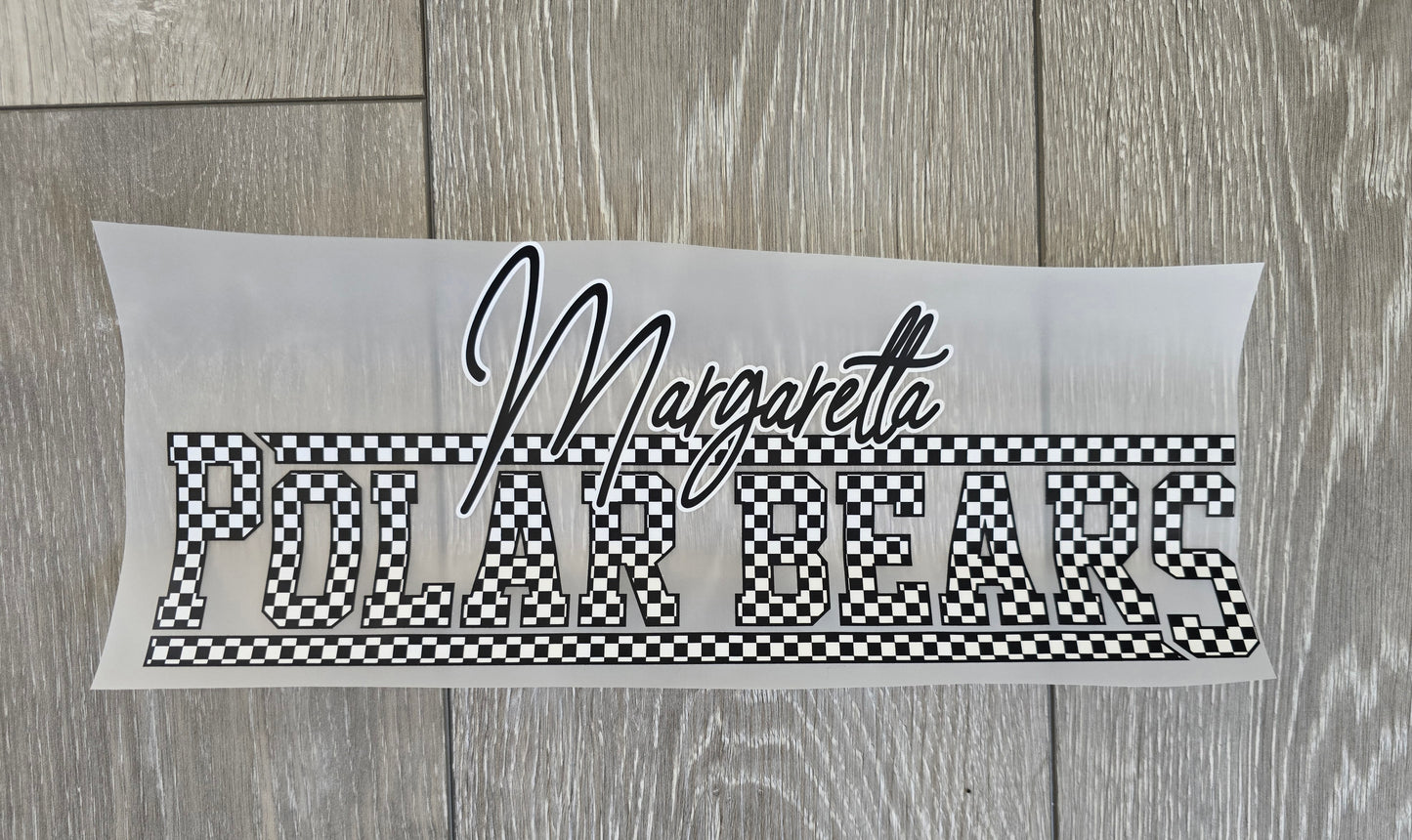 CHECKERD MARGARETTA