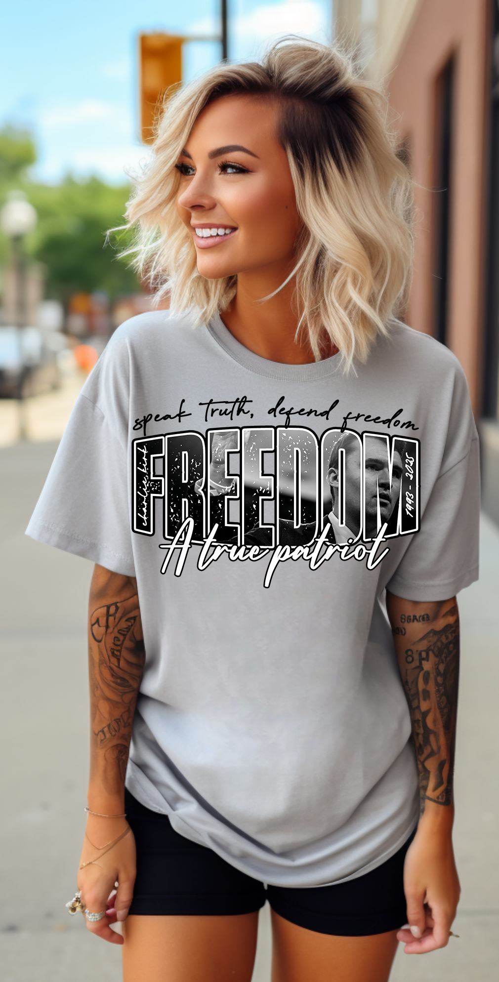 SPEAK TRUTH , DEFEND FREEDOM
