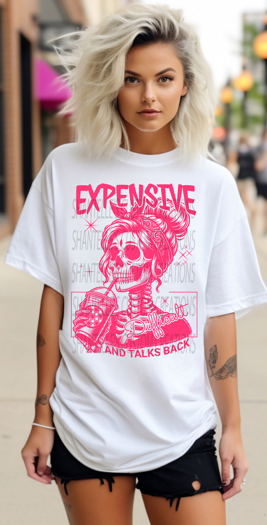 EXPENSIVE AND TALKS BACK