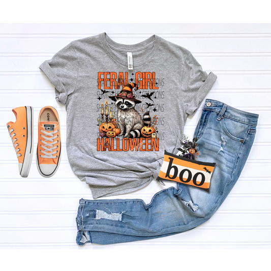 FERAL GIRL HALLOWEEN