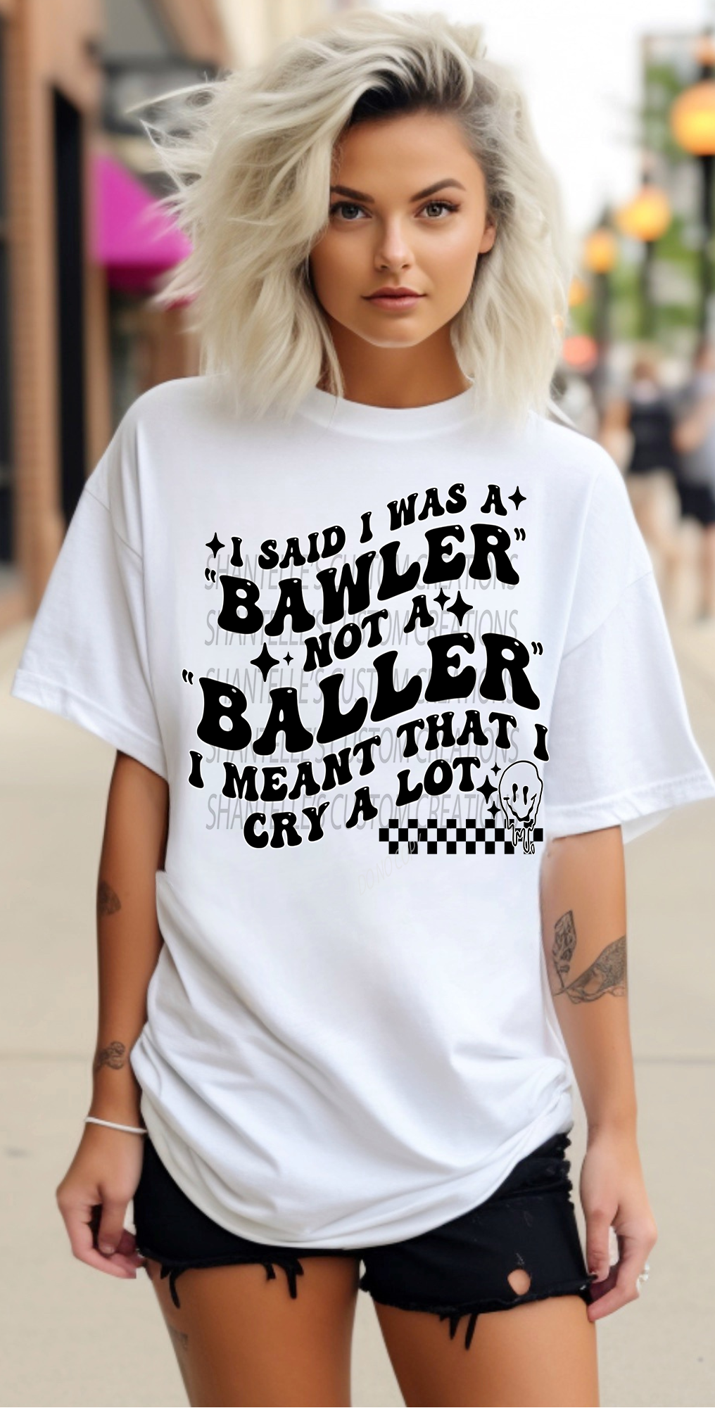 I SAID I WAS A BAWLER NOT A BALLER