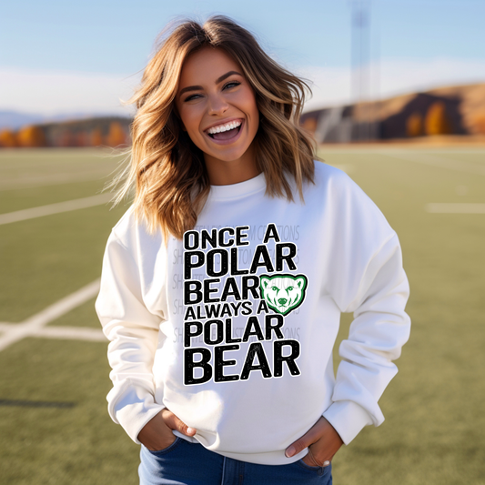 RETRO ONCE A POLAR BEAR