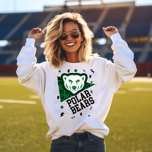 RETRO POLAR BEAR