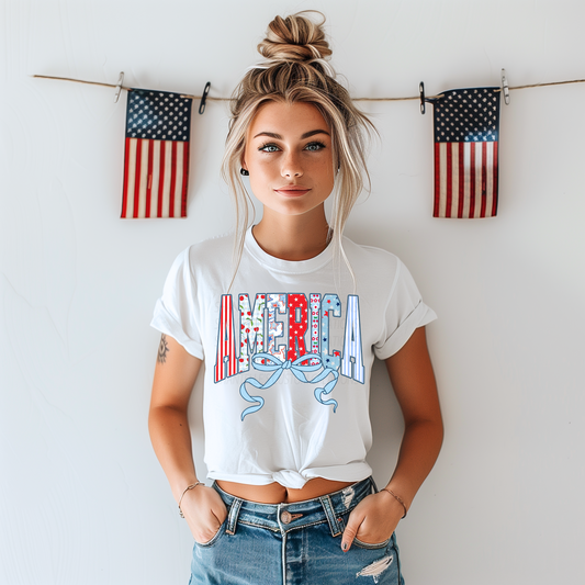 AMERICA WITH BOW
