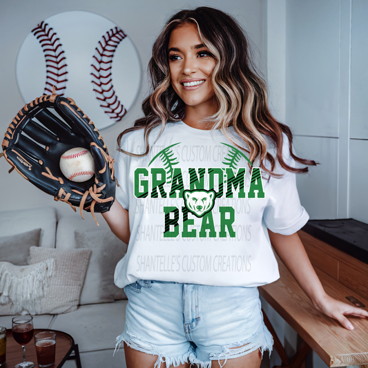 GRANDMA BEAR BASEBALL