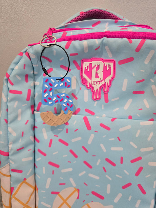 ICE CREAM NUMBER TAG