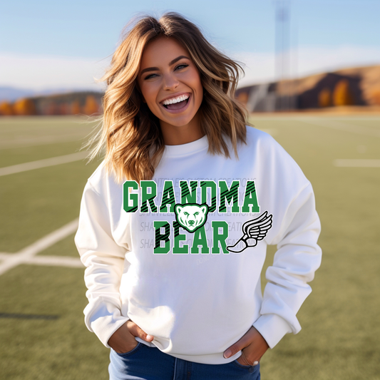 GRANDMA BEAR TRACK AND FIELD